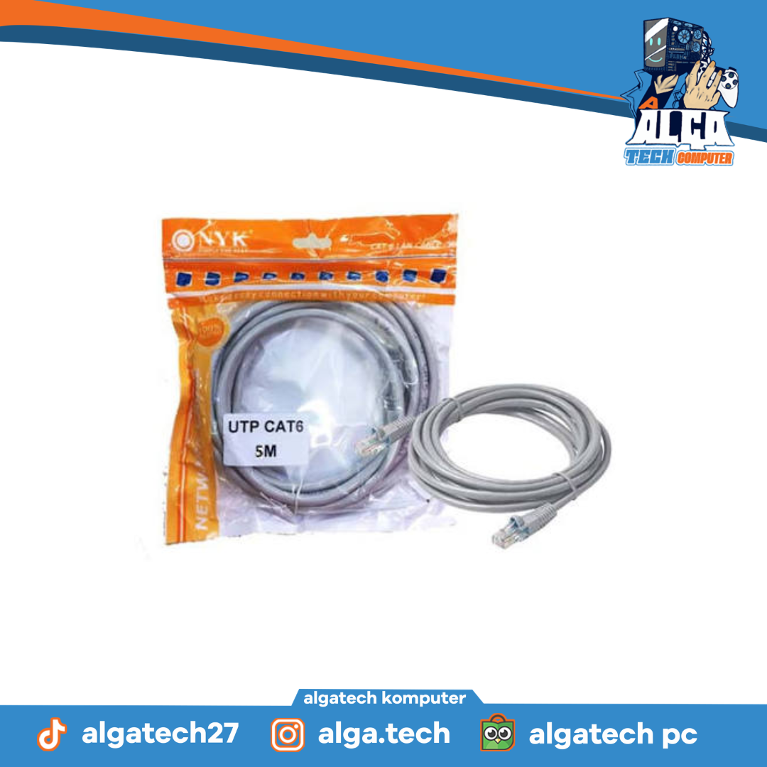 Kabel LAN NYK Cat 6 Lan cable 5m