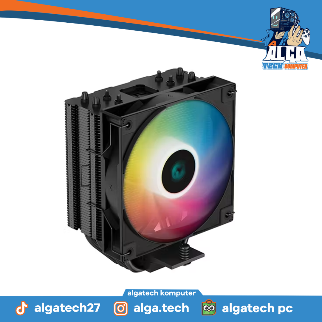DeepCool CPU COOLER  AG400 ARGB Hitam 