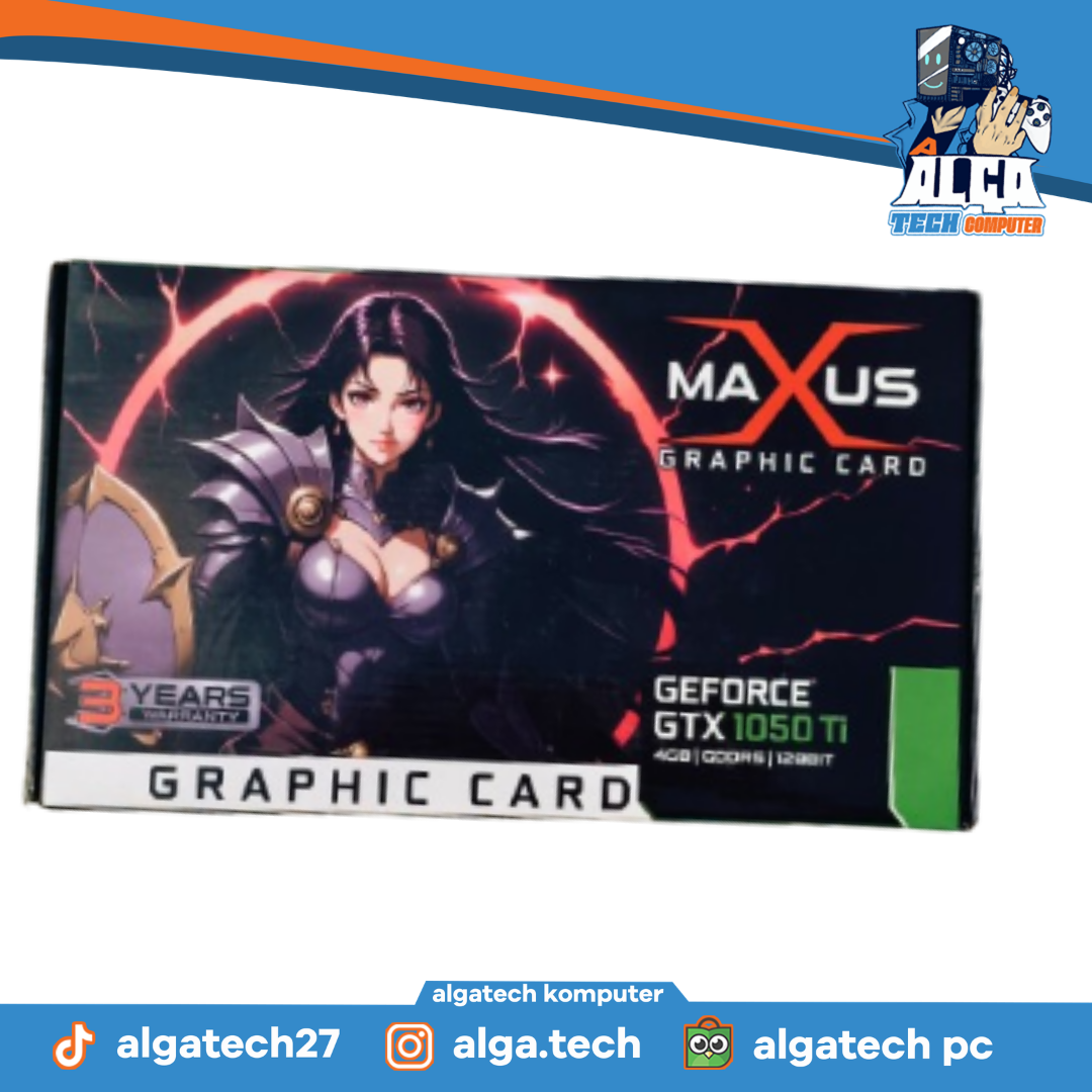 Maxus GTX 1050ti 4GB New Resmi