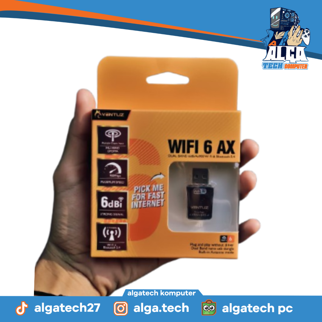 Ventuz Dongle USB Wifi 6 ax + Bluetooth v2