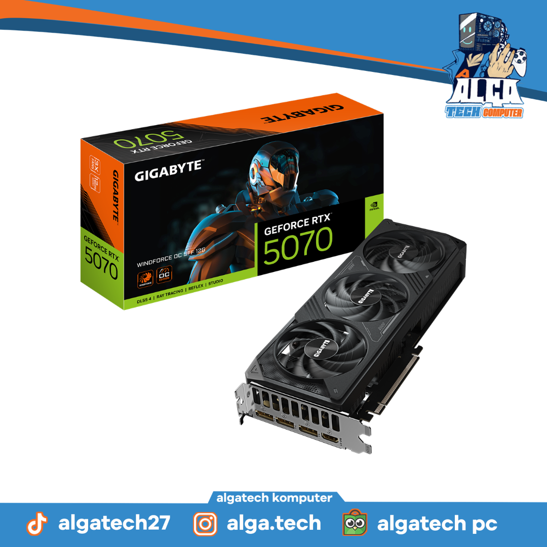 GIGABYTE WINDFORCE OC SFF GEFORCE RTX 5070 12GB GDDR7 (NEW)