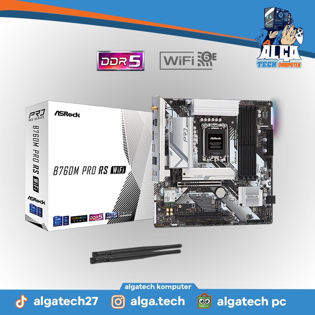 ASROCK B760M PRO RS WIFI DDR5 