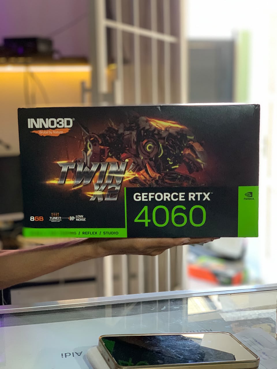 INNO3D RTX 4060 8GB GDDR6 2nd (Fullset) Garansi On 2028