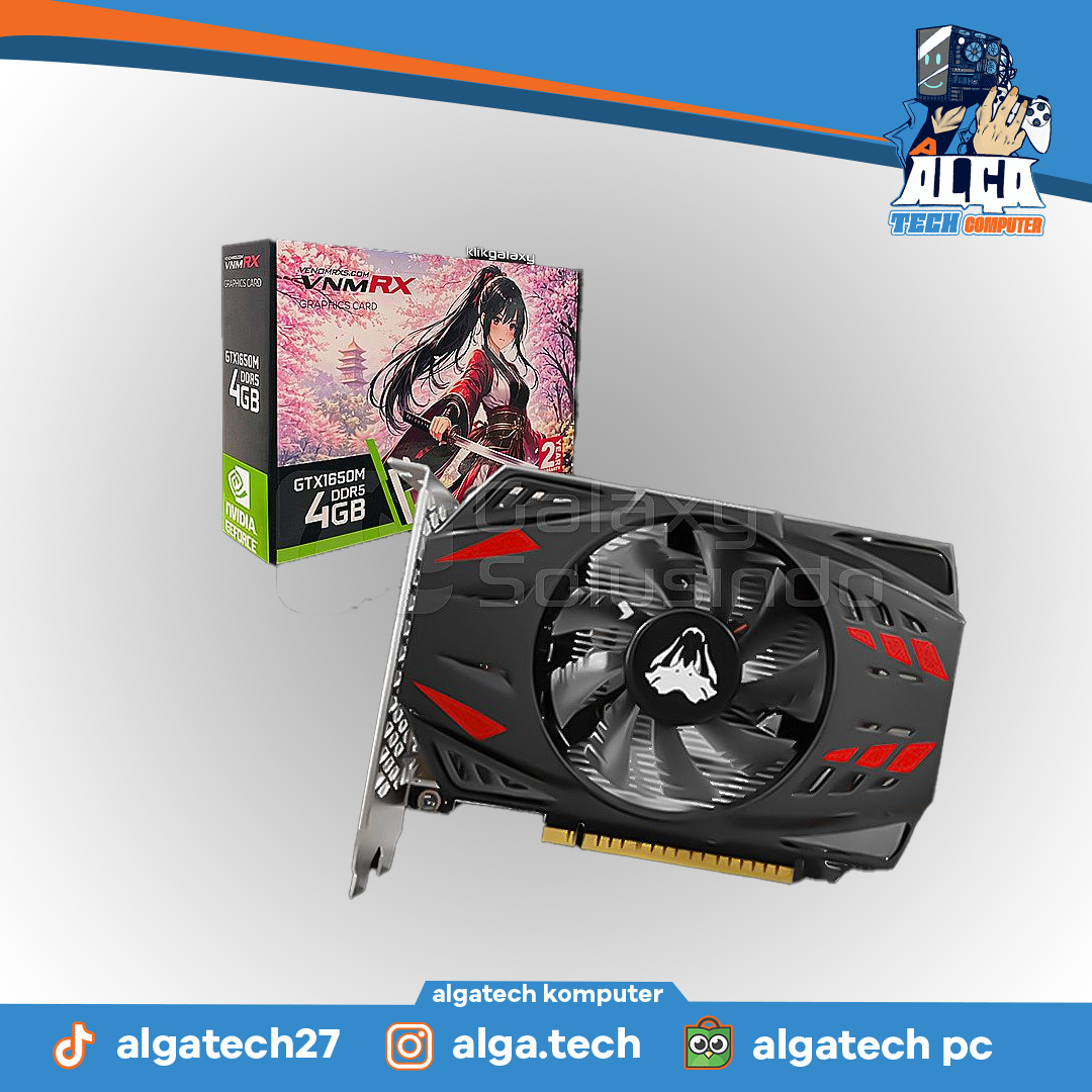 VENOMRX GTX1650M 4GB GDDR5 (NEW)